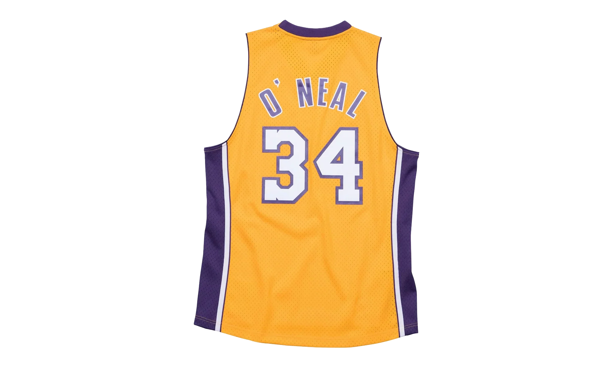NBA Shaquille O’Neal Swingman Home Jersey "1999 Los Angeles Lakers - Gold" SMJYGS18179 LALLTGD99SON - Image 2
