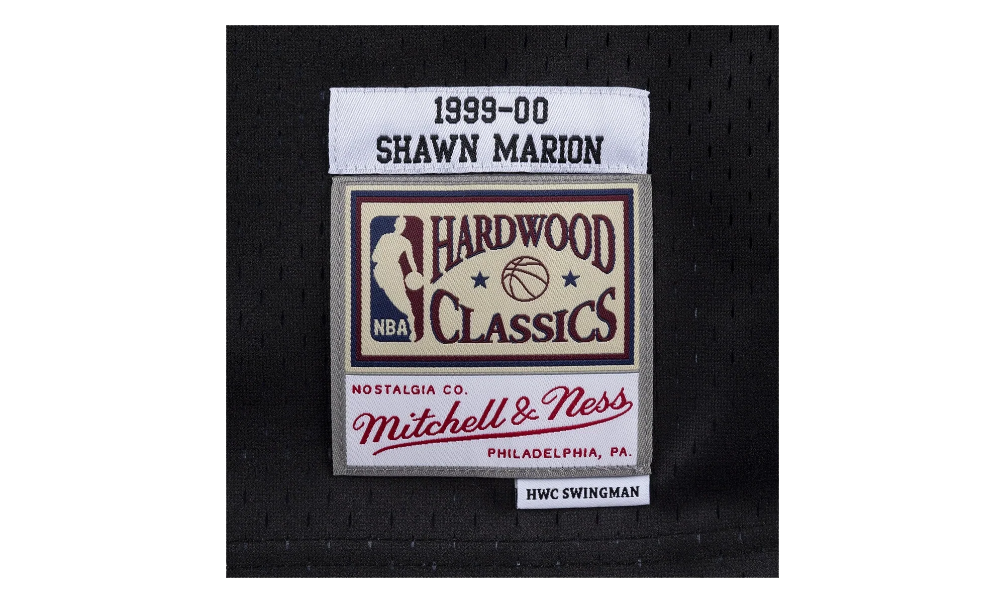NBA Shawn Marion Swingman Alternate Jersey "1999 Phoenix Suns - Black" SMJYAC18021 PSUBLCK99SMR - Image 3
