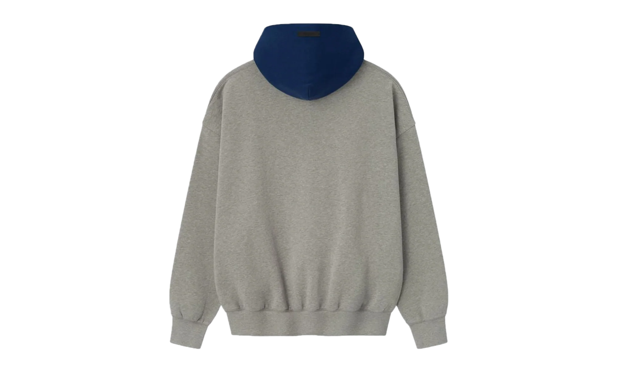 NBA SPORTS FIT HOODIE "CONCRETE HEATHER / ESTATE BLUE" 192NB256402F - Image 2