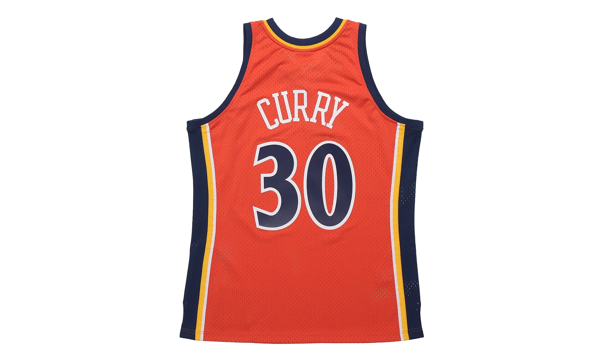 NBA Stephen Curry Swingman Alternate Jersey "2009-10 Golden State Warriors - Dark Orange" SMJYAC18086 GSWDKOR09SCU - Image 2