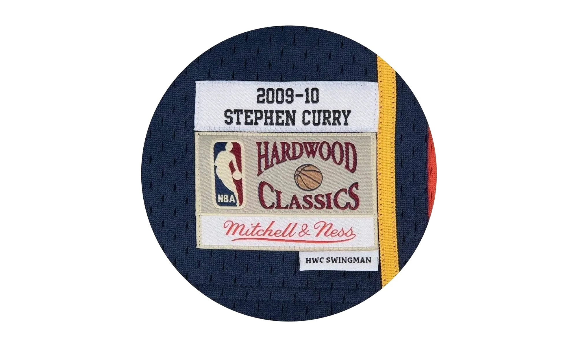 NBA Stephen Curry Swingman Road Jersey "2009 Golden State Warriors - Navy" SMJYGS18170 GSWNAVY09SCU - Image 4