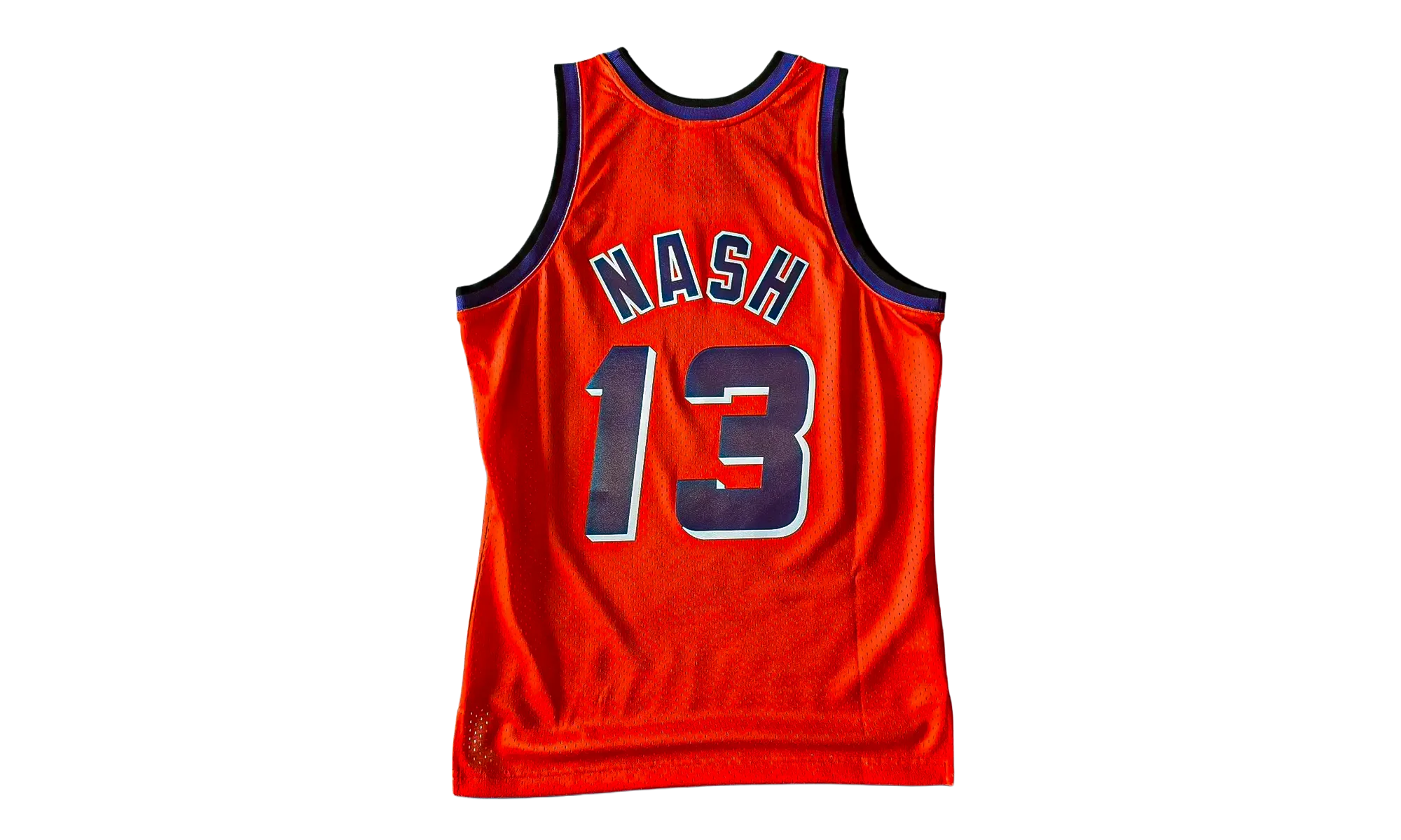 NBA Steve Nash Reload 2.0 Swingman Jersey "1996 Phoenix Suns - Orange" SMJYGS20110 PSUORAN96SNA - Image 2
