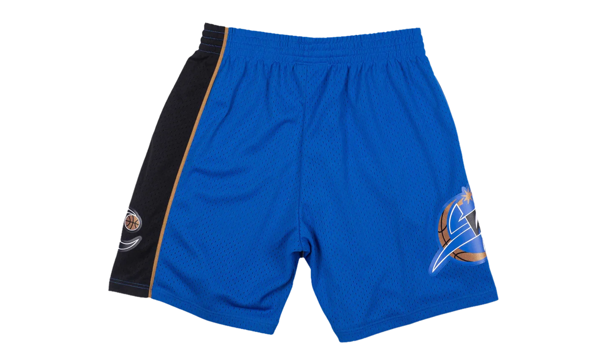 NBA Swingman Shorts "2002 Washington Wizards - Medium Blue" SMSHAC19140 WWIMDBL02 - Image 2