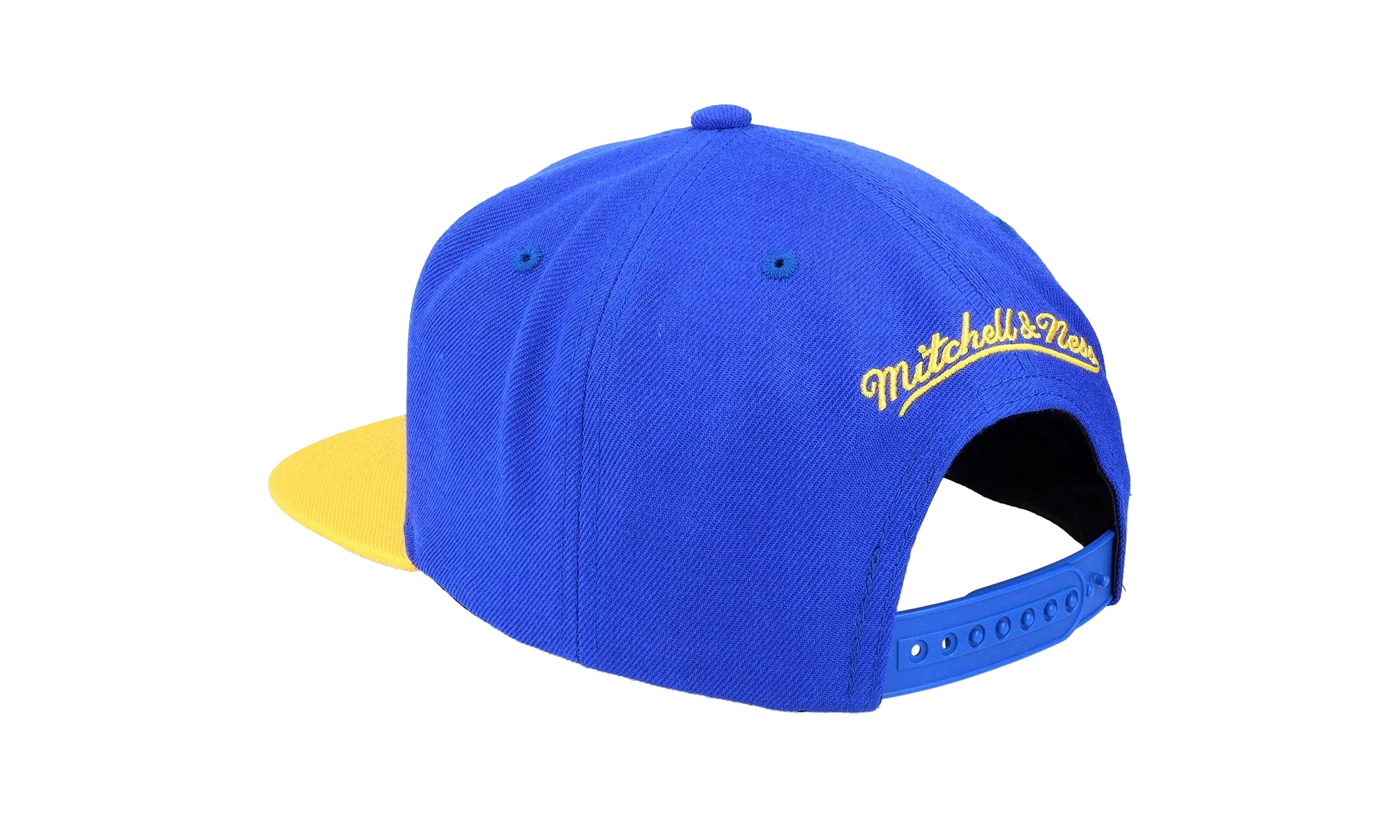 NBA Team 2 Tone 2.0 Snapback Cap "Golden State Warriors - Royal / Yellow" HHSS3264 GSWYYPPPRYYW - Image 2