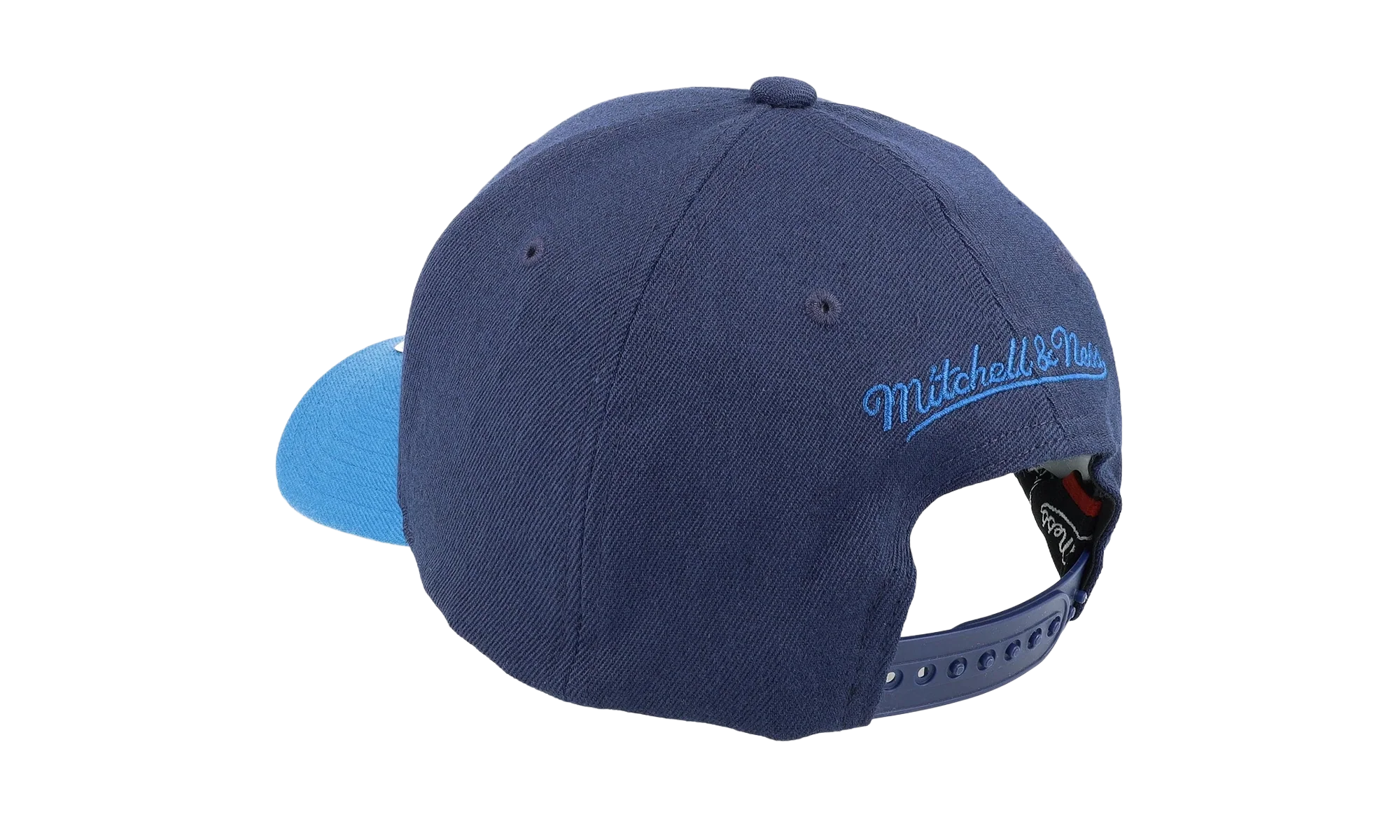 NBA Team 2 Tone 2.0 Stretch Snapback Cap "Minnesota Timberwolves - Navy / Light Blue" HHSS3265 MTIYYPPPNYLB - Image 2