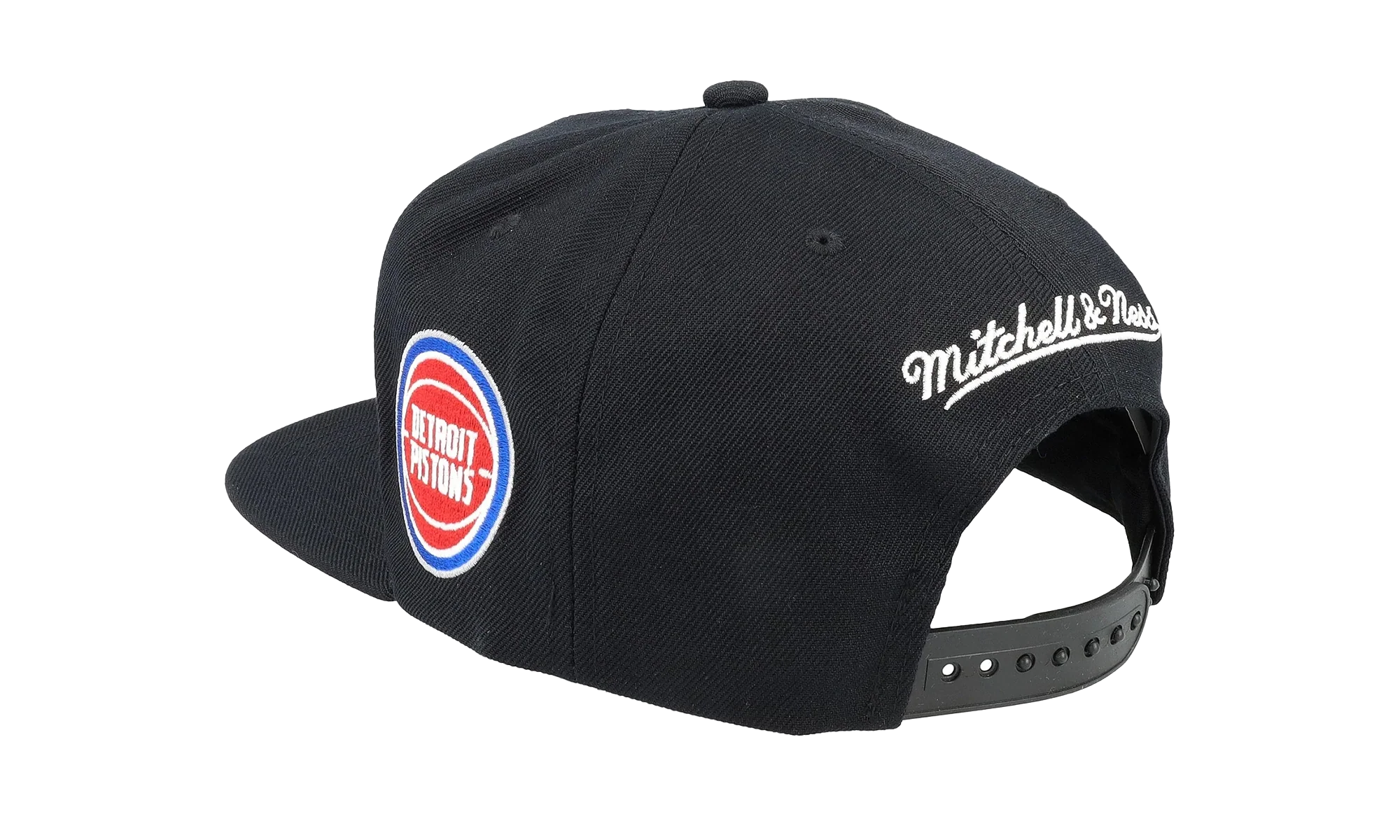 NBA Team Script 2.0 Snapback Cap "Detroit Pistons - Black" HHSS3280 DPIYYPPPBLCK - Image 2