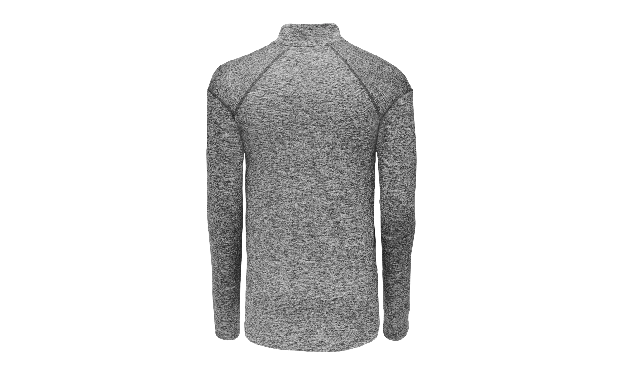 NBA The Bay 1/4 Zip Pullover "Golden State Warriors - Grey" H000428 NGSW - Image 2