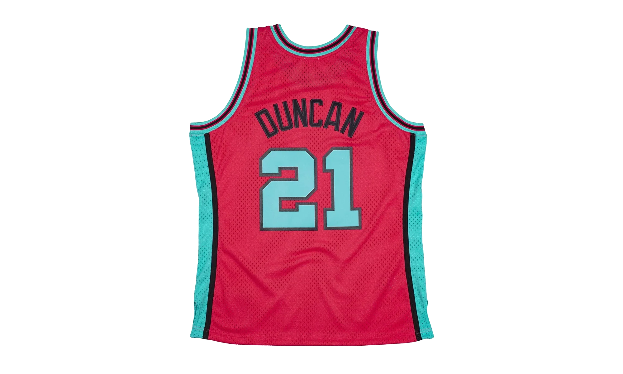 NBA Tim Duncan Reload Swingman Jersey "1998 San Antonio Spurs - Pink" SMJYCP19304 SASPINK98TDU - Image 2