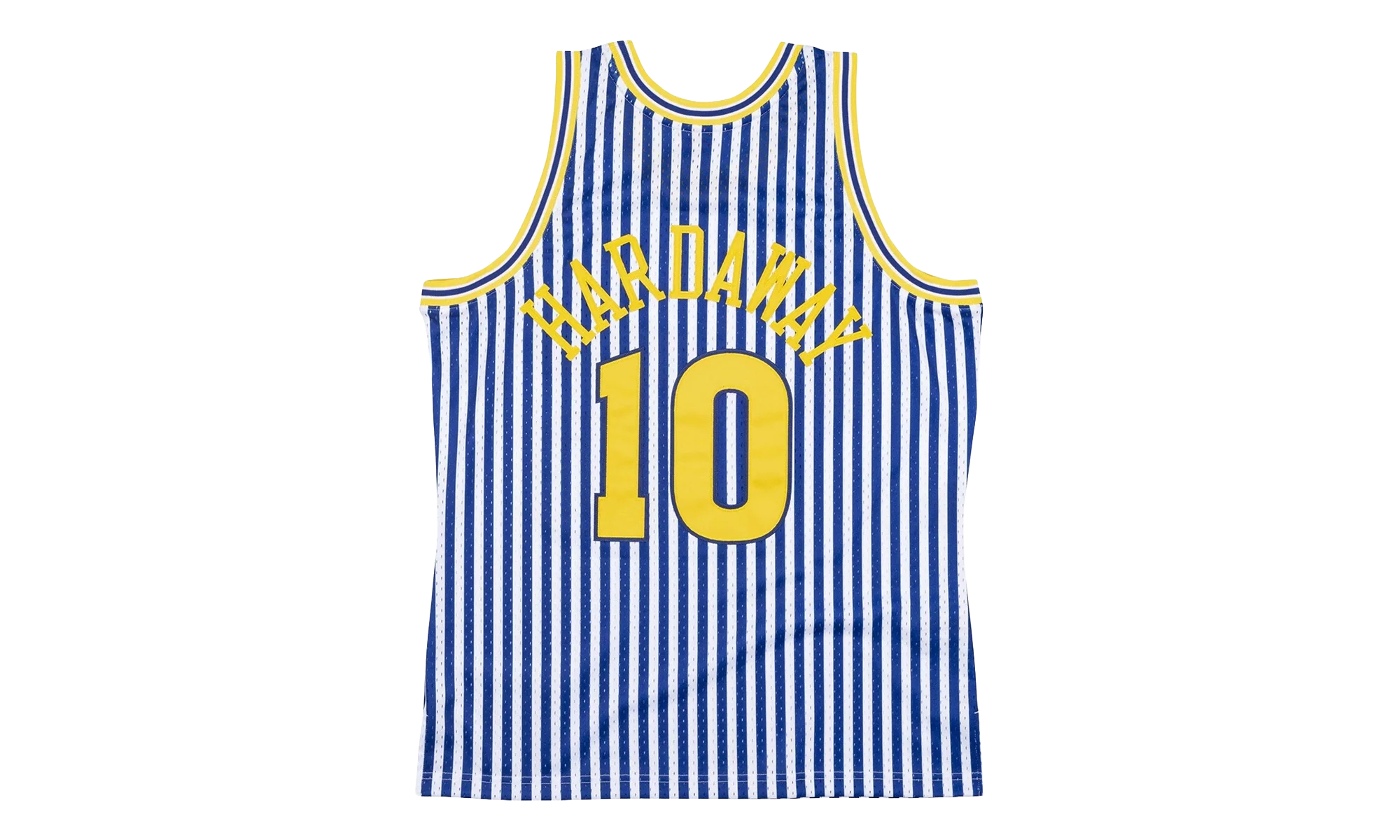 NBA Tim Hardaway Striped Swingman Jersey "1990 Golden State Warriors" SMJYBW19047 GSWPTNY90THA - Image 2