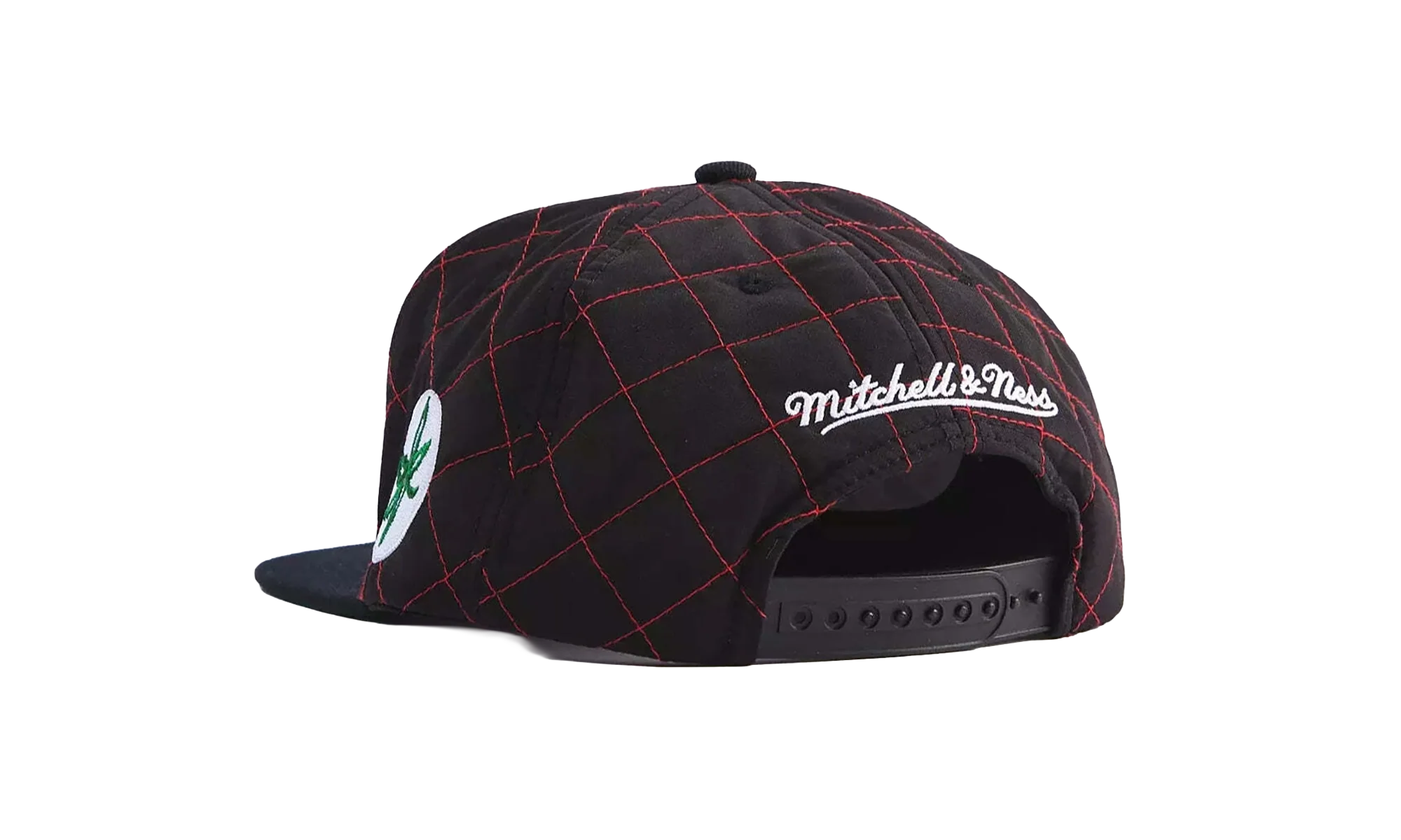 NCAA Quilted Taslan Snapback "Ohio State Buckeyes - Black" HHSS3170 OSTYYPPPBLCK - Image 2