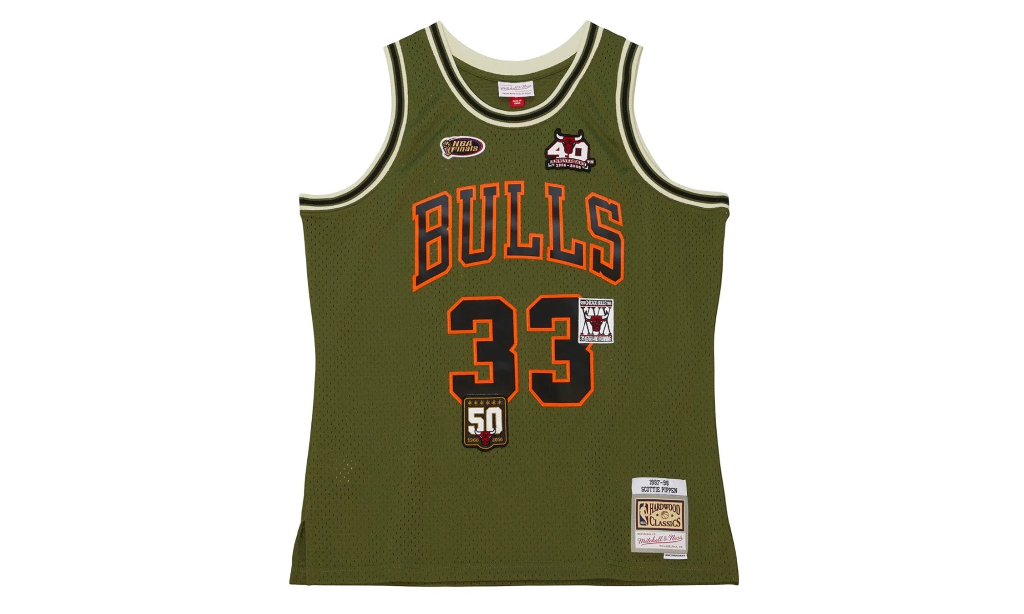 Ness Flight Swingman Jersey Bulls 1997 "Scottie Pippen" SMJY4847 CBU97SPIDKGN