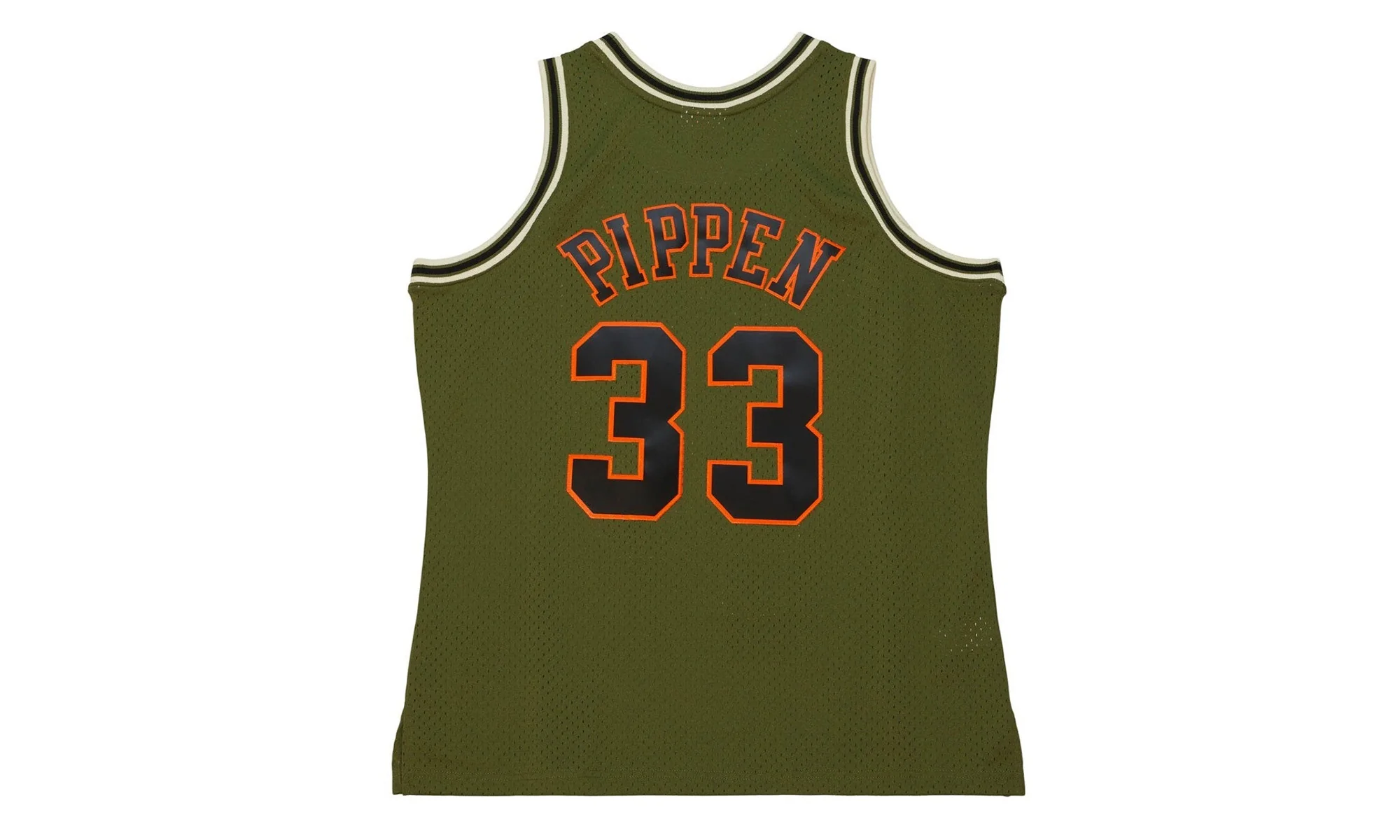 Ness Flight Swingman Jersey Bulls 1997 "Scottie Pippen" SMJY4847 CBU97SPIDKGN - Image 2