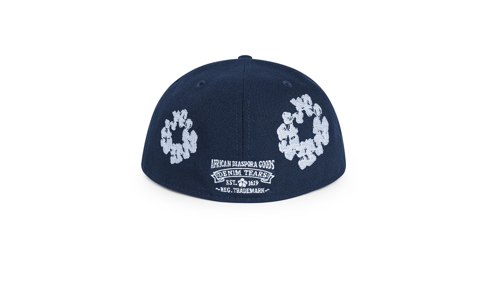 New Era Cotton Wreath 59/50 Cap "Navy" DT271 - Image 2