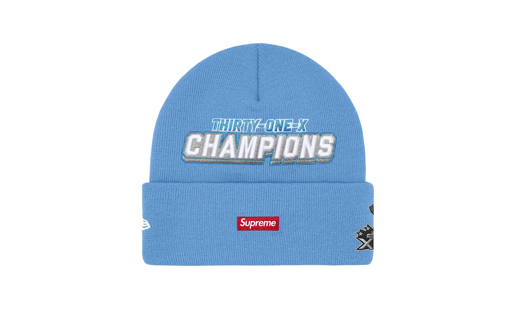 New Era Football Beanie "FW25 - Light Blue" SU26774 - Image 2