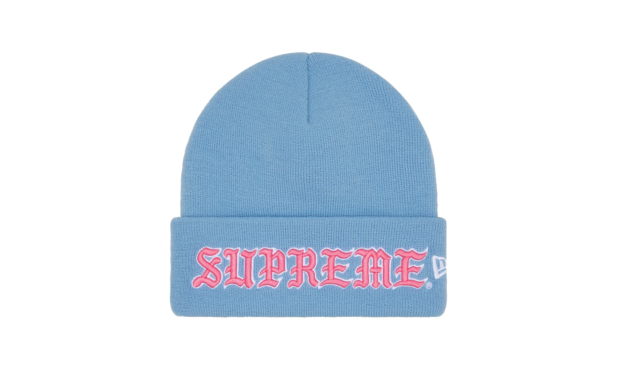 New Era® Old English Beanie "FW25 - Light Blue" SU26609