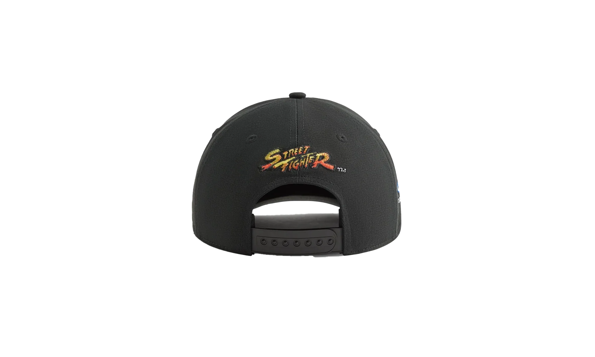 New Era Street Fighter Bay Low Pinch Crown Hat "Black" KHM051350 001 - Image 2