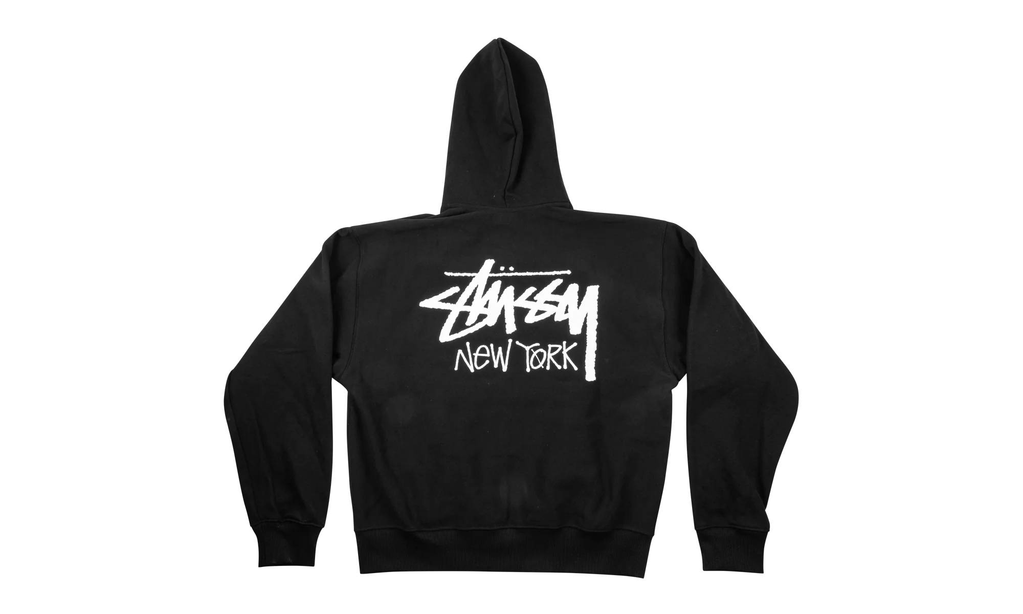 New York Chapter zip hooded "Black" STUS329 - Image 2