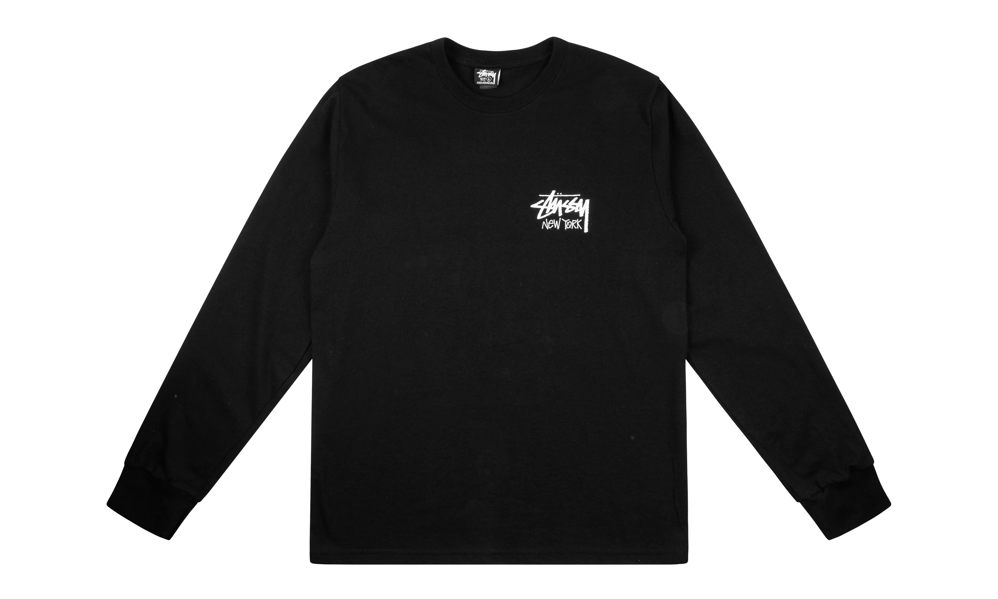 New York City Stock Long Sleeve Tee "Black" STUS70