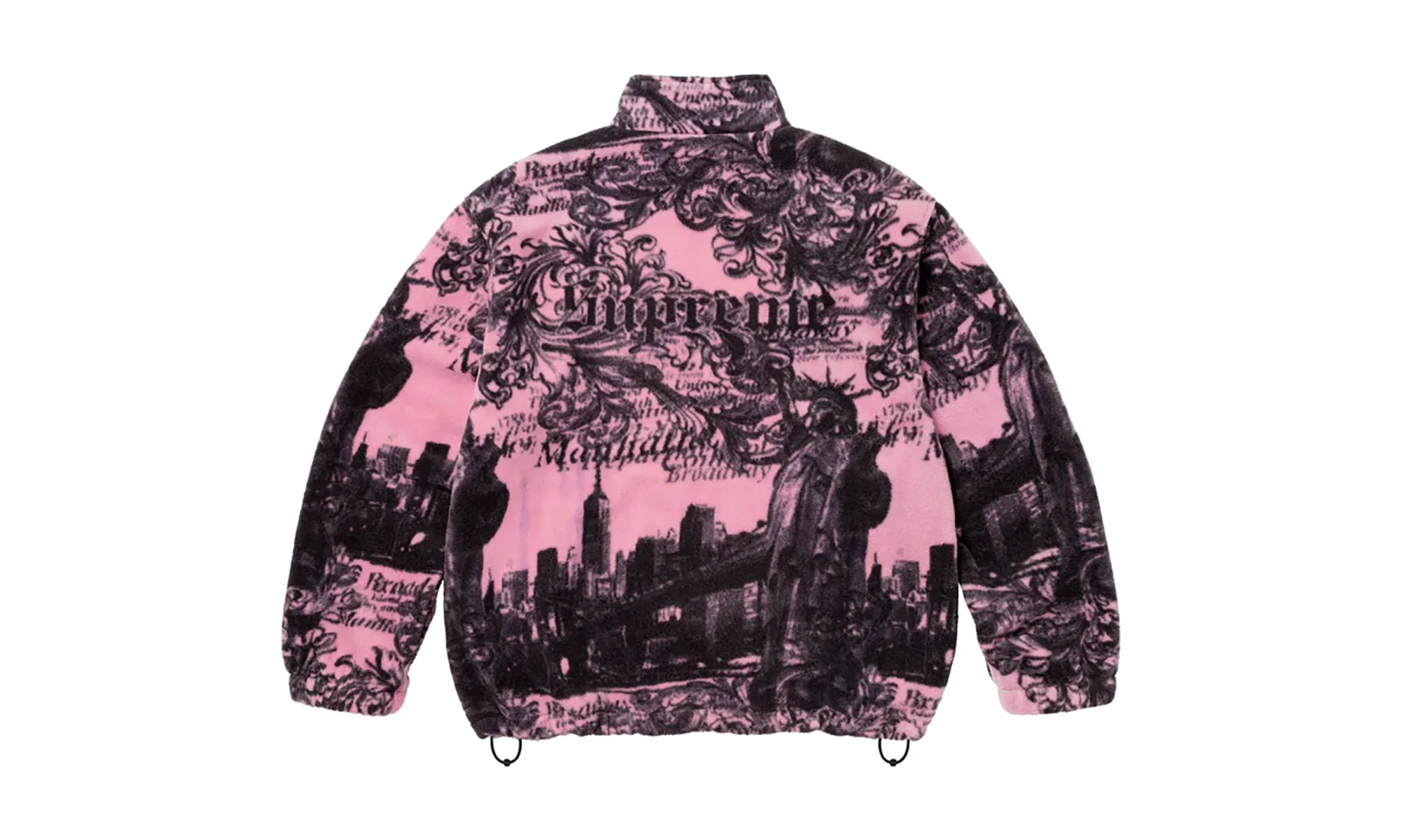 New York Fleece Jacket "FW25 - Pink" SU26777 - Image 2