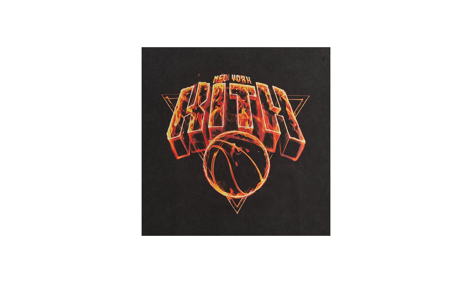 New York Knicks Fire Vintage Jones Tee "Black" khm034269 001 - Image 2
