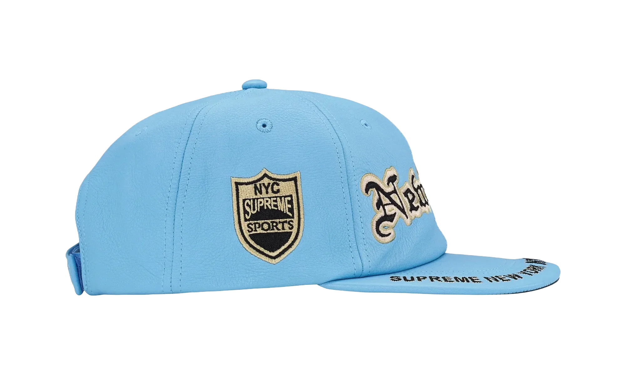 New York Leather 6-Panel "FW25 - Light Blue" SU26921 - Image 2