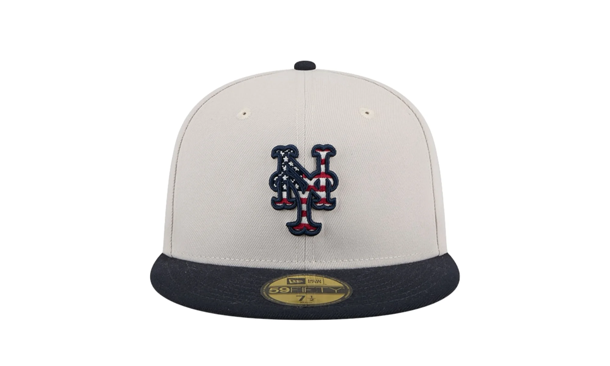 New York Mets Independence Day 2024 59FIFTY Fitted Hat "Grey" 60506382