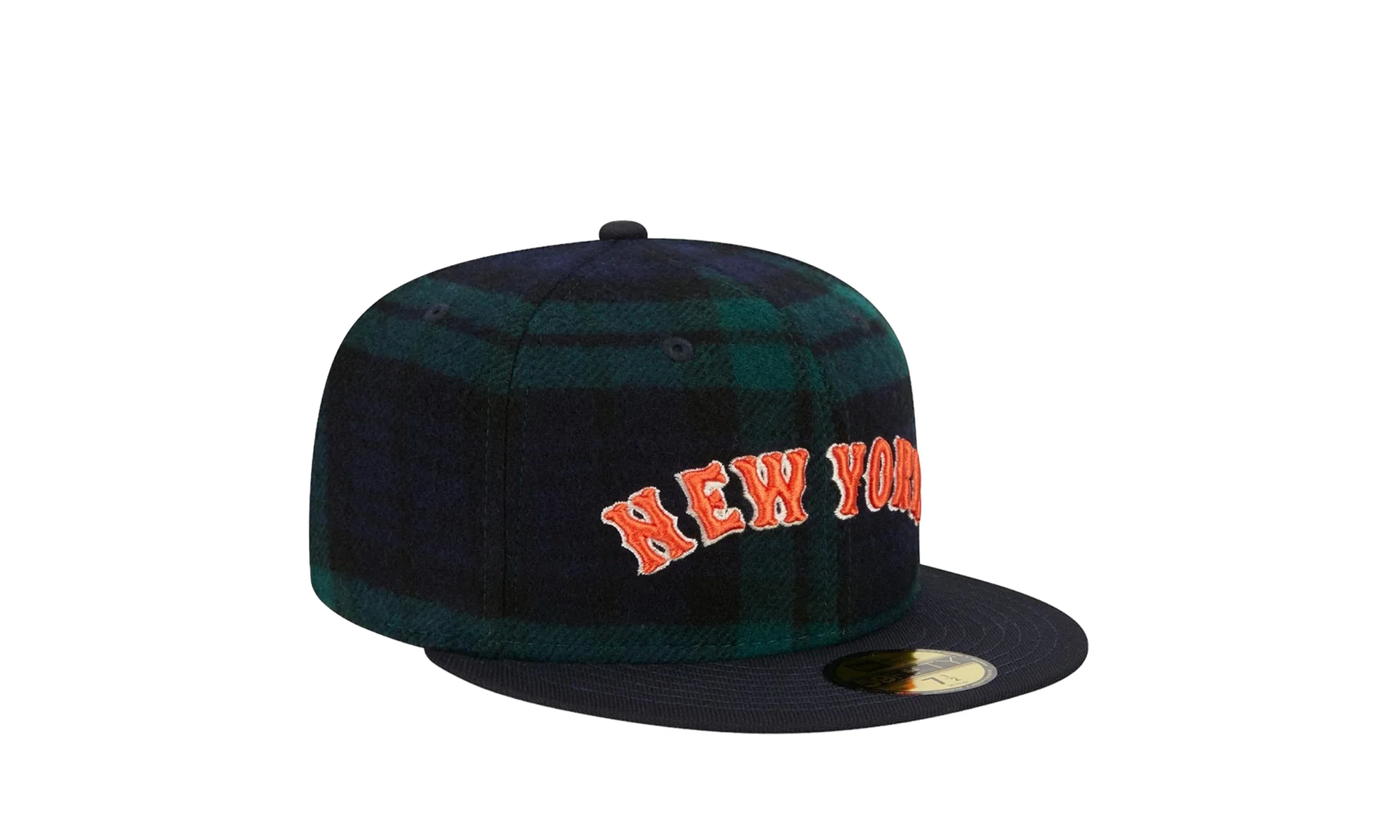 New York Mets Plaid 59FIFTY Fitted Hat "Multi" 60430490 - Image 2