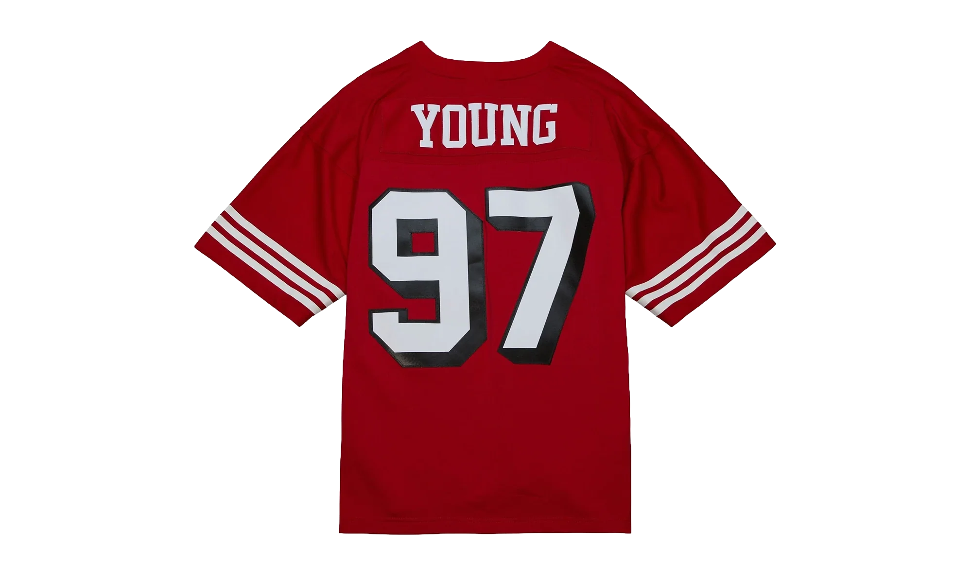 NFL Bryant Young Legacy Jersey "1994 San Francisco 49ers - Scarlet" LGJY3195 SF494BYOSCAR - Image 2