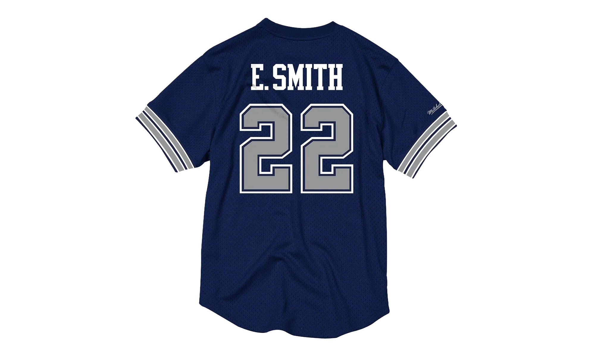 NFL Name & Number Mesh Crew Neck Shirt "Dallas Cowboys - Navy" NNMPMG18061 DCONAVY94ESM - Image 2