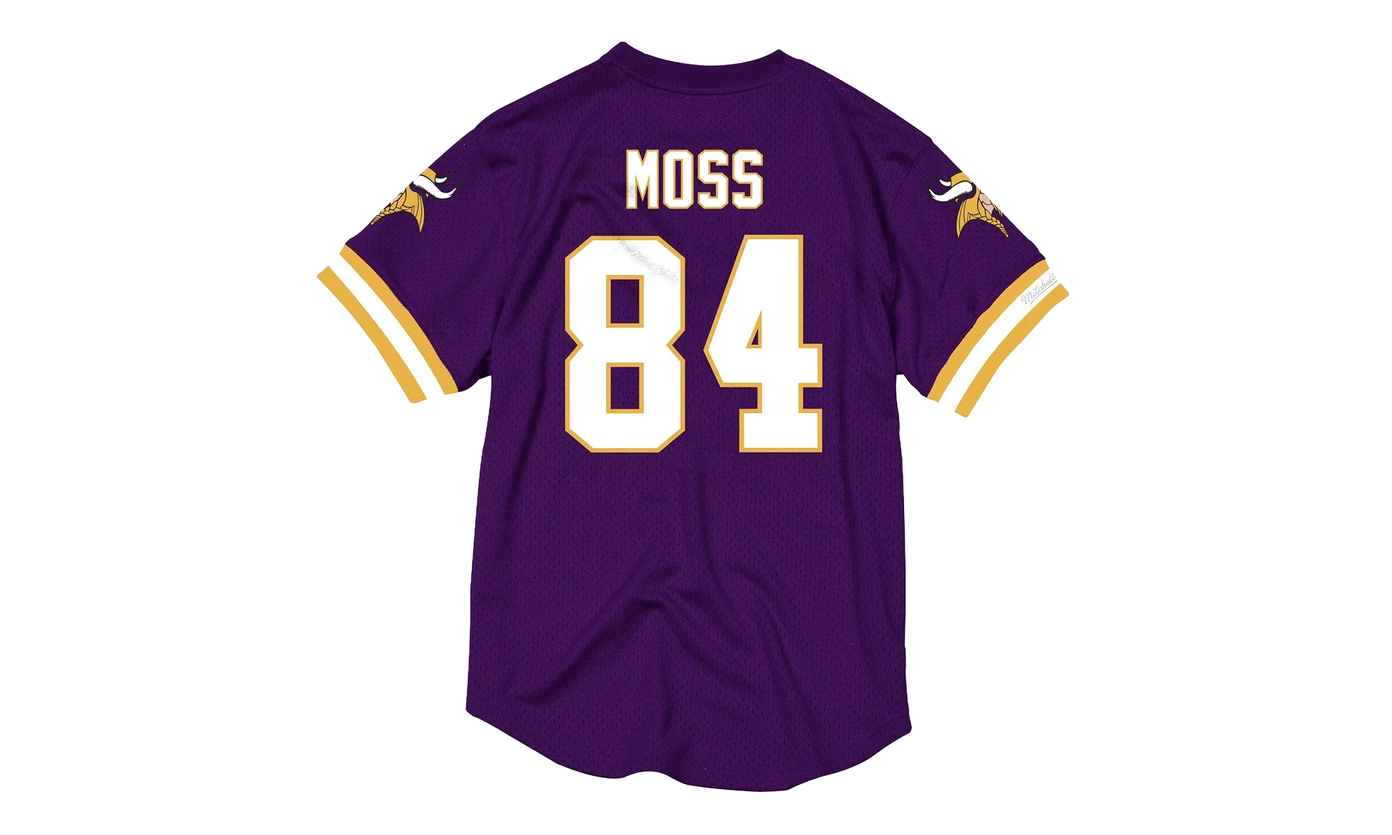 NFL Name & Number Mesh Crew Neck Shirt "Minnesota Vikings - Purple" NNMPMG18061 MVIPURP00RMO - Image 2
