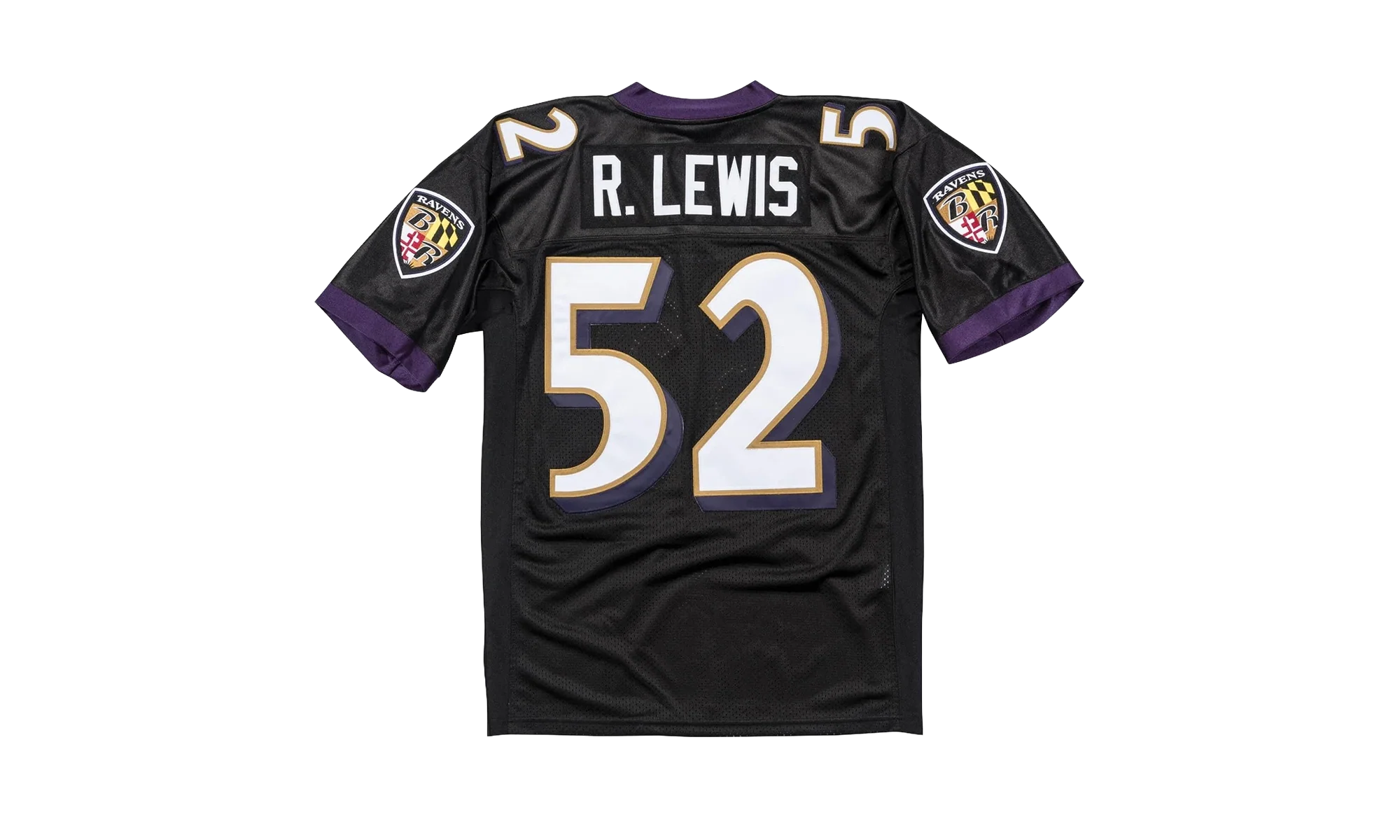 NFL Ray Lewis Authentic Alternate Jersey "2004 Baltimore Ravens - Black" AJY6CP18017 BRABLCK04RLE - Image 2