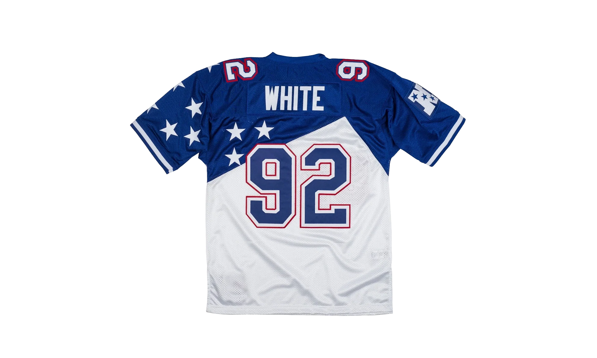 NFL Reggie White Authentic Jersey "1994-95 AFC - White / Royal" AJY6LG19122 NFCWHRY94RWH - Image 2