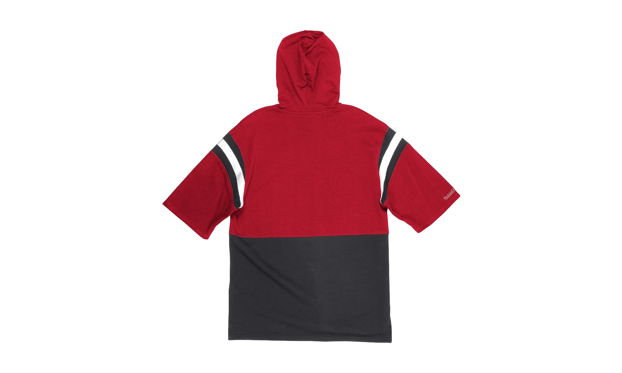 NFL Training Room Short Sleeve Hoodie "Atlanta Falcons - Red / Black" HDSSMI19013 AFARDBK - Image 2
