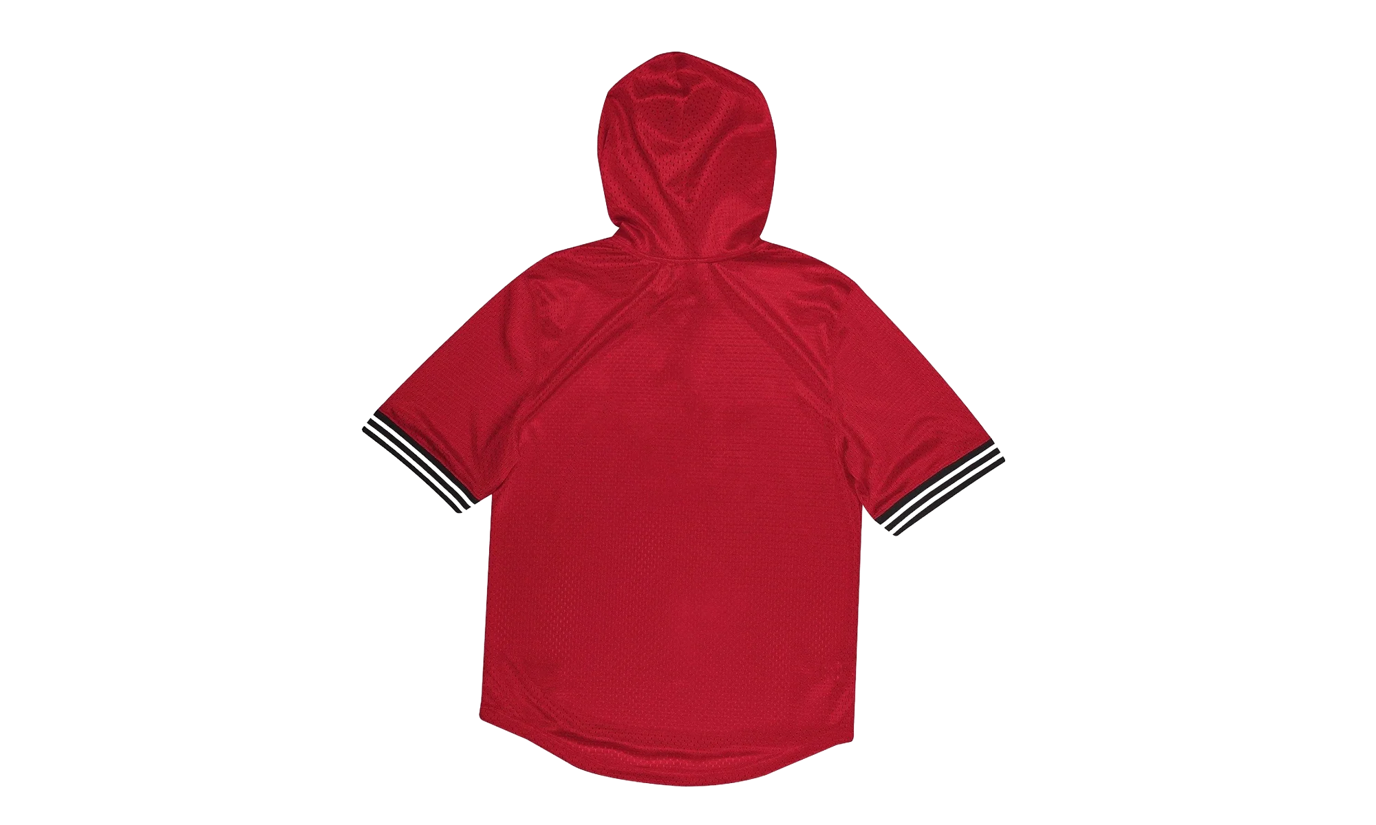 NFL Unbeaten Short Sleeve Mesh Hoodie "Atlanta Falcons - Scarlet" MSHSAJ19029 AFASCAR - Image 2