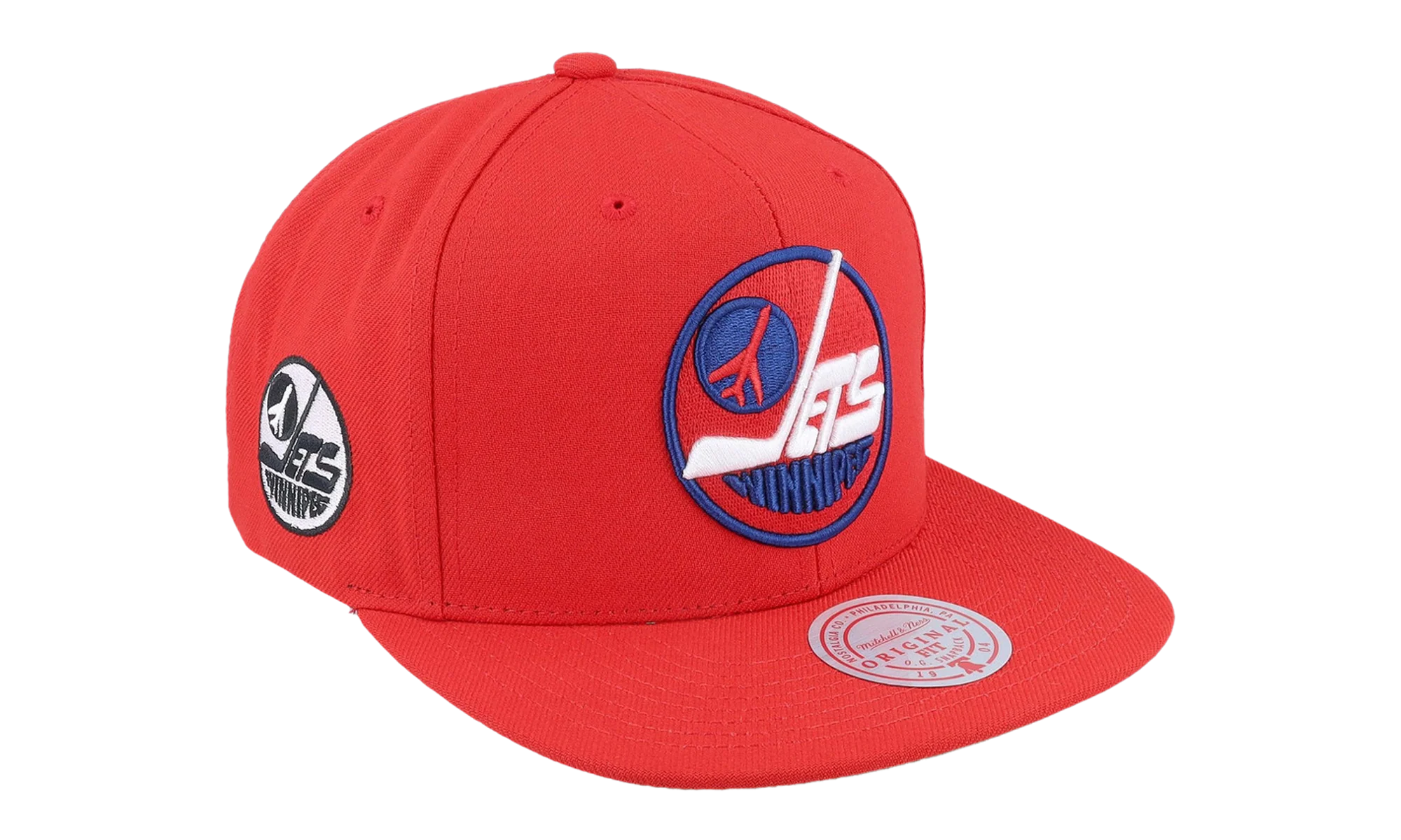 NHL Alternate Flip Snapback Cap "Winnipeg Jets - Red" 6HSSDX22015 WJERED1 - Image 2