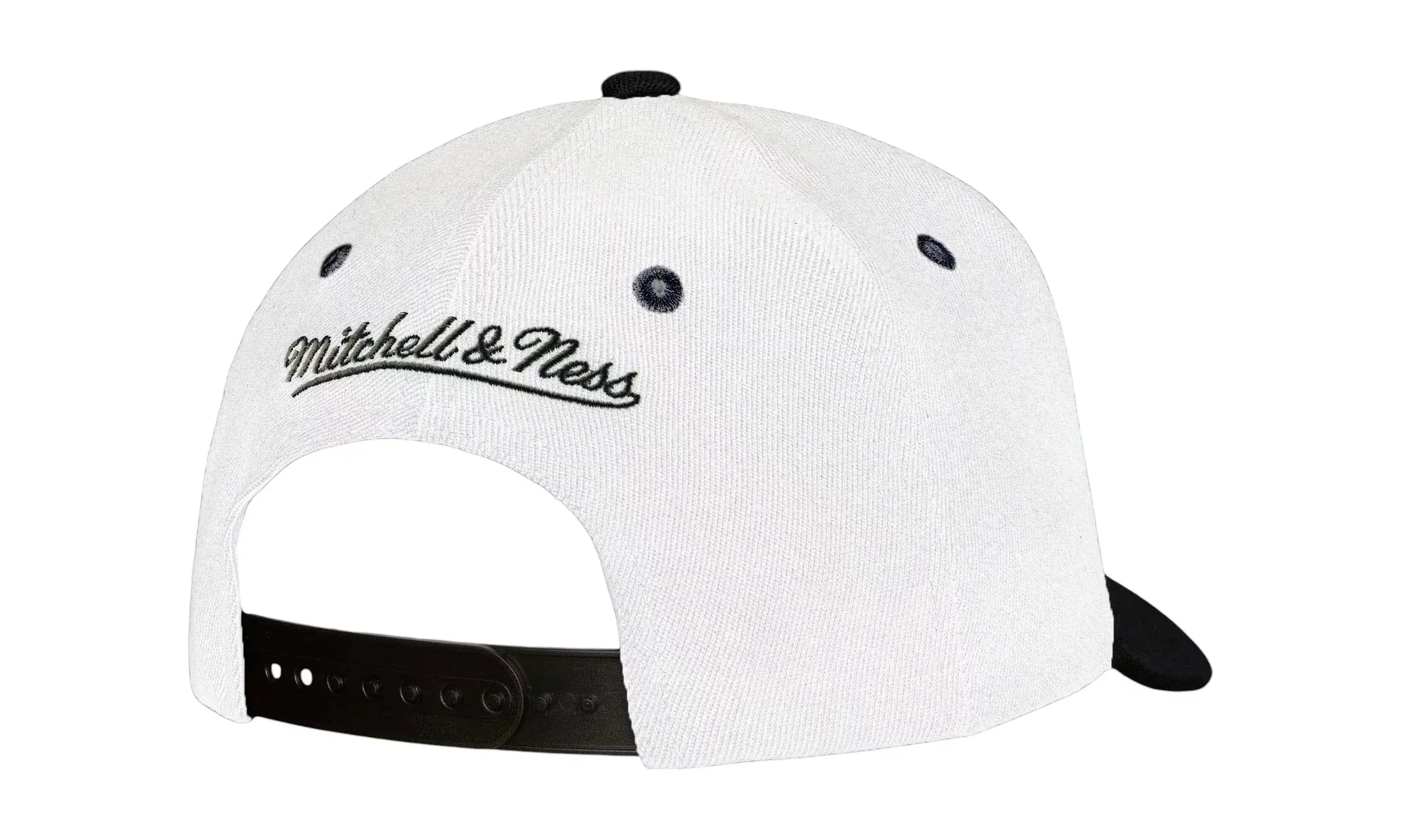 NHL Black Gold PC Snapback Cap "Detroit Red Wings - White / Black" HP11884 DRWWHBK - Image 2