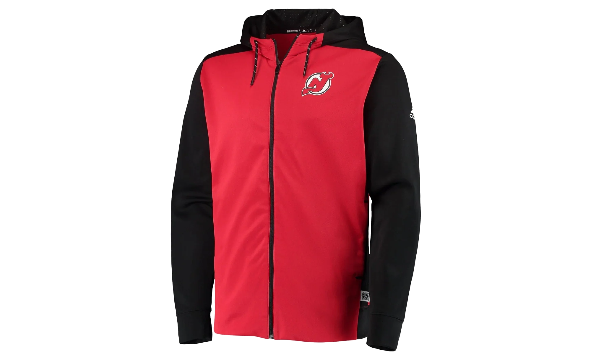 NHL New Jersey Devils Full Zip Hoodie "Red / Black" DN2830