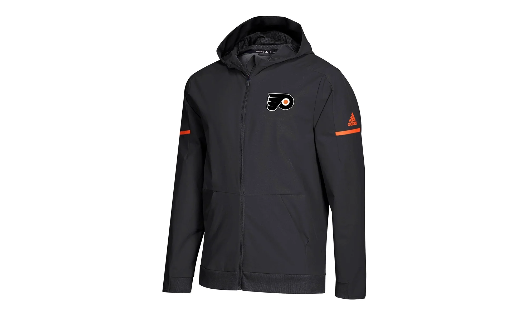 NHL Philadelphia Flyers Woven Full Zip Hoodie "Orange" D78570