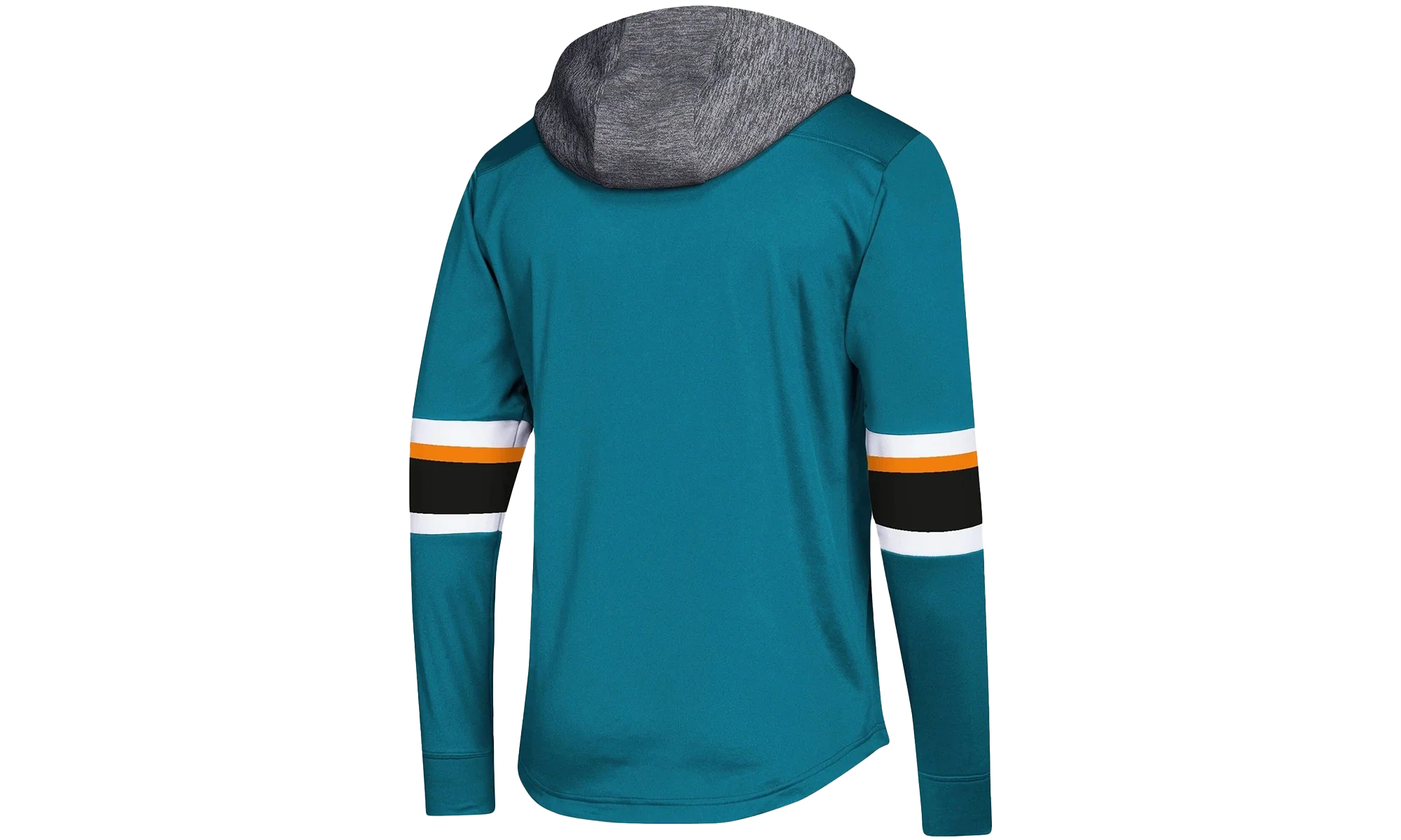 NHL San Jose Sharks Platinum Jersey Hoodie "Teal" DN2581 - Image 2