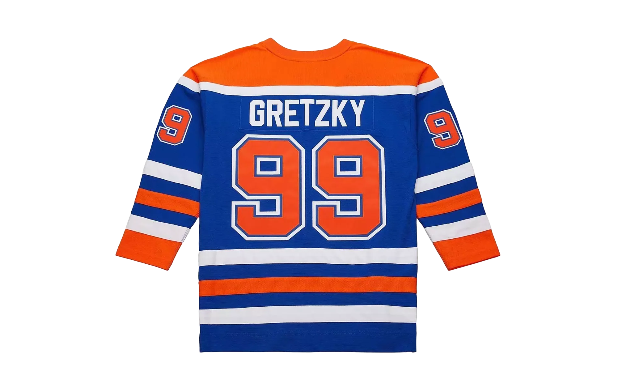 NHL Wayne Gretzky Dark Jersey "1986 Edmonton Oilers - Royal" JY9050 EDOROYA - Image 2