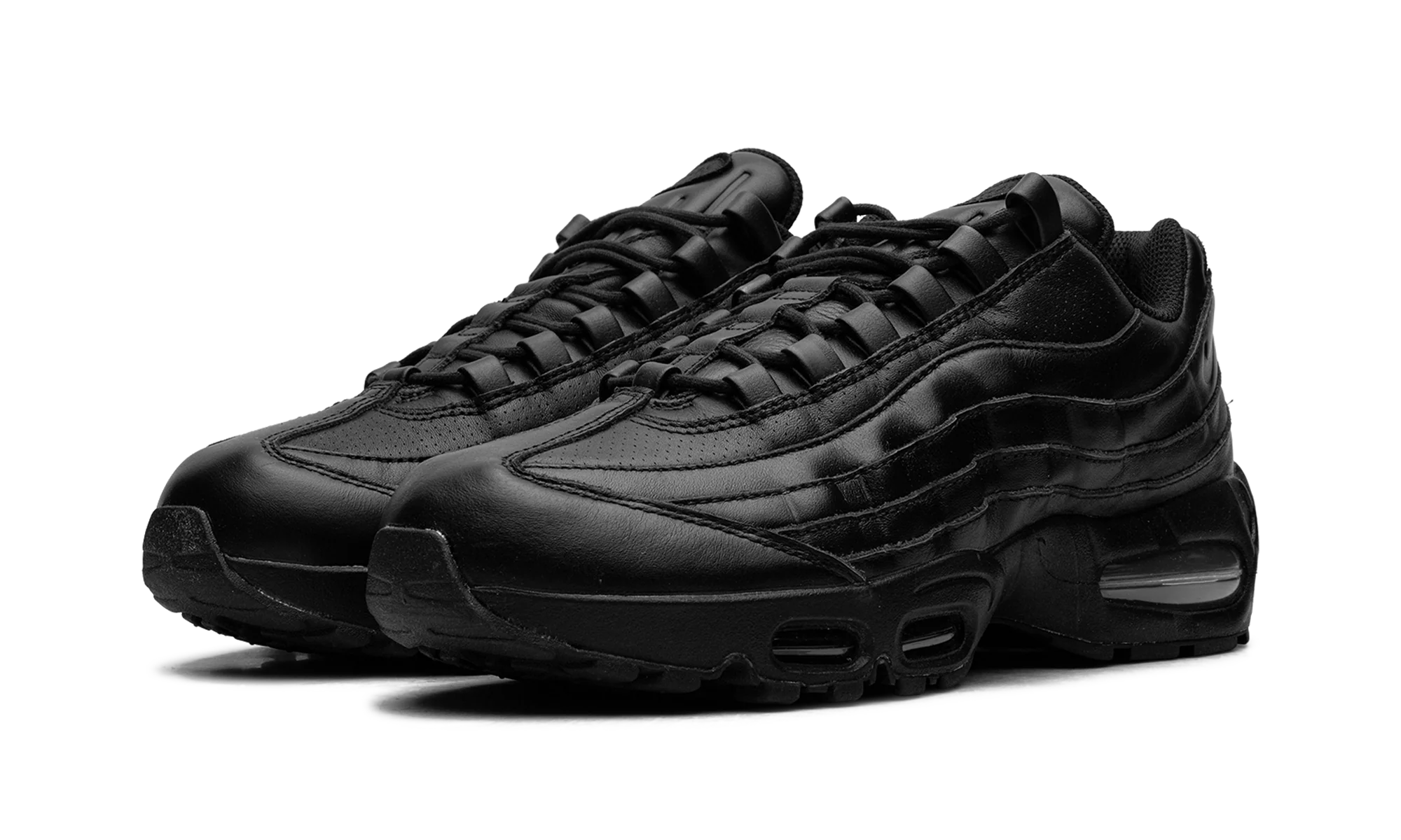 Nike Air Max 95 Big Bubble "Black Leather" IM0696 001 - Image 2