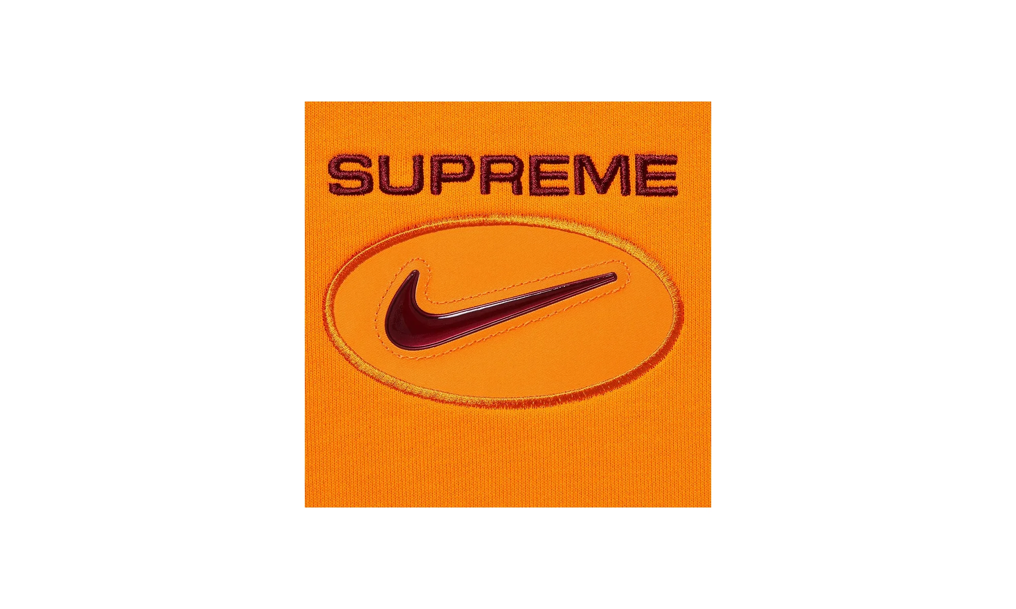 Nike Jewel Crewneck "Orange" SU26561 - Image 2