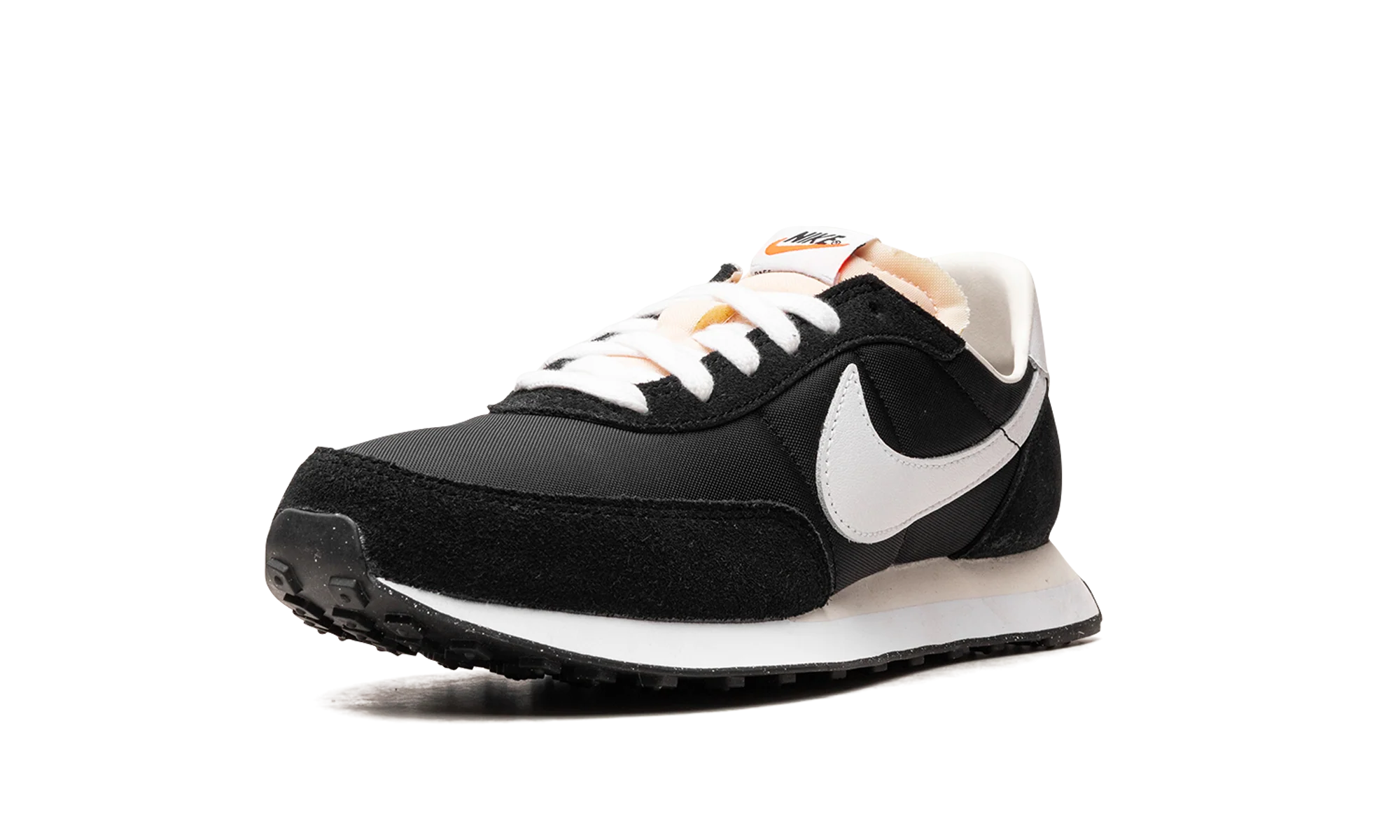 Nike Waffle Trainer 2 GS "Black White" DC6477 001 - Image 4