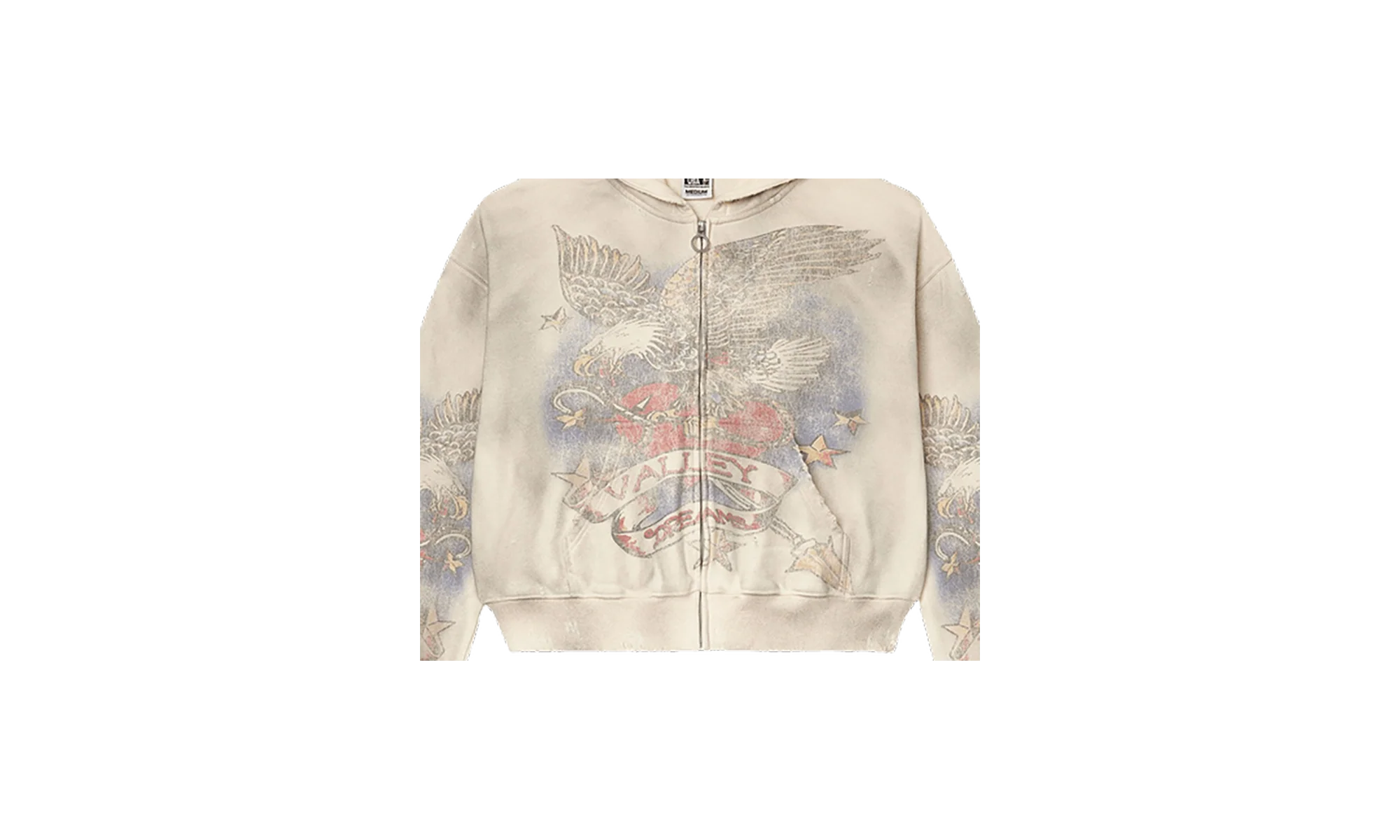 Nostalgia Zip Up "Cream" VALE 09 007 NZU CM - Image 2