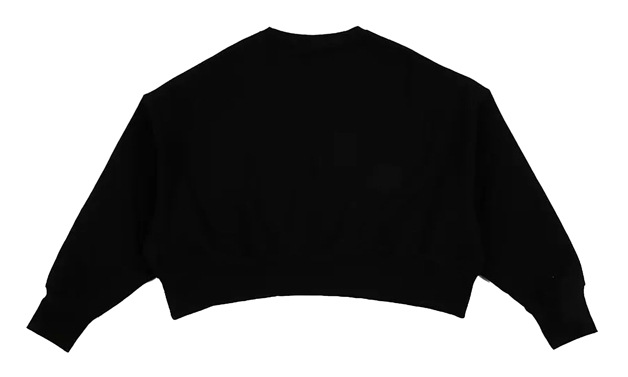 NSW Phoenix Fleece Oversized Crew Sweatshirt WMNS "Black / Sail" DQ5761 010 - Image 2