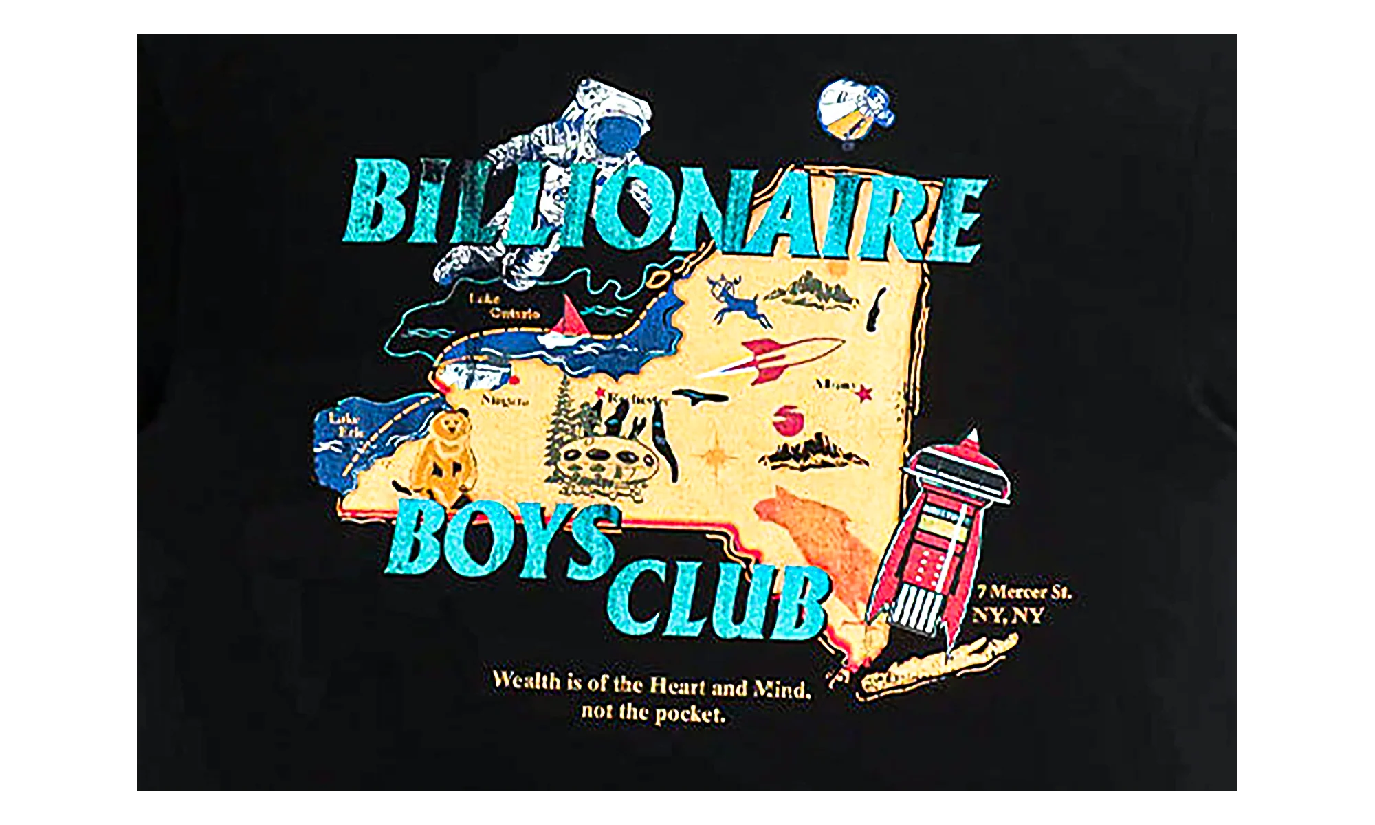 NY SS Tee "Black" 861-1207 - Image 2