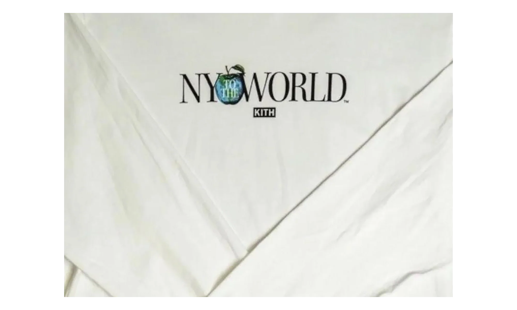NY to the World Longsleeve Tee "White" KITH92 - Image 2