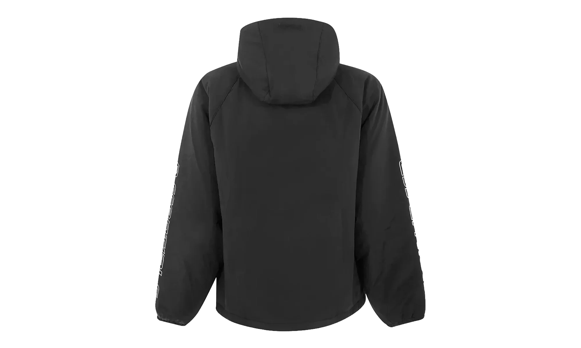 Nylon Half Zip Anorak "Vintage Black" 202HO258241F - Image 2