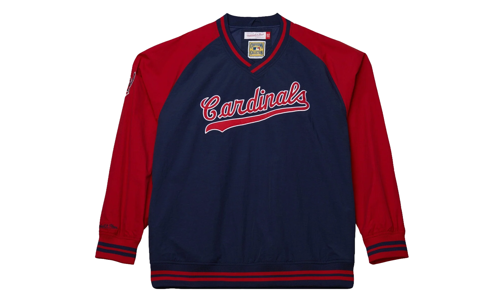 Nylon Pullover Jacket Vintage Logo "MLB Cardinals" JK9272 SLCNAVY