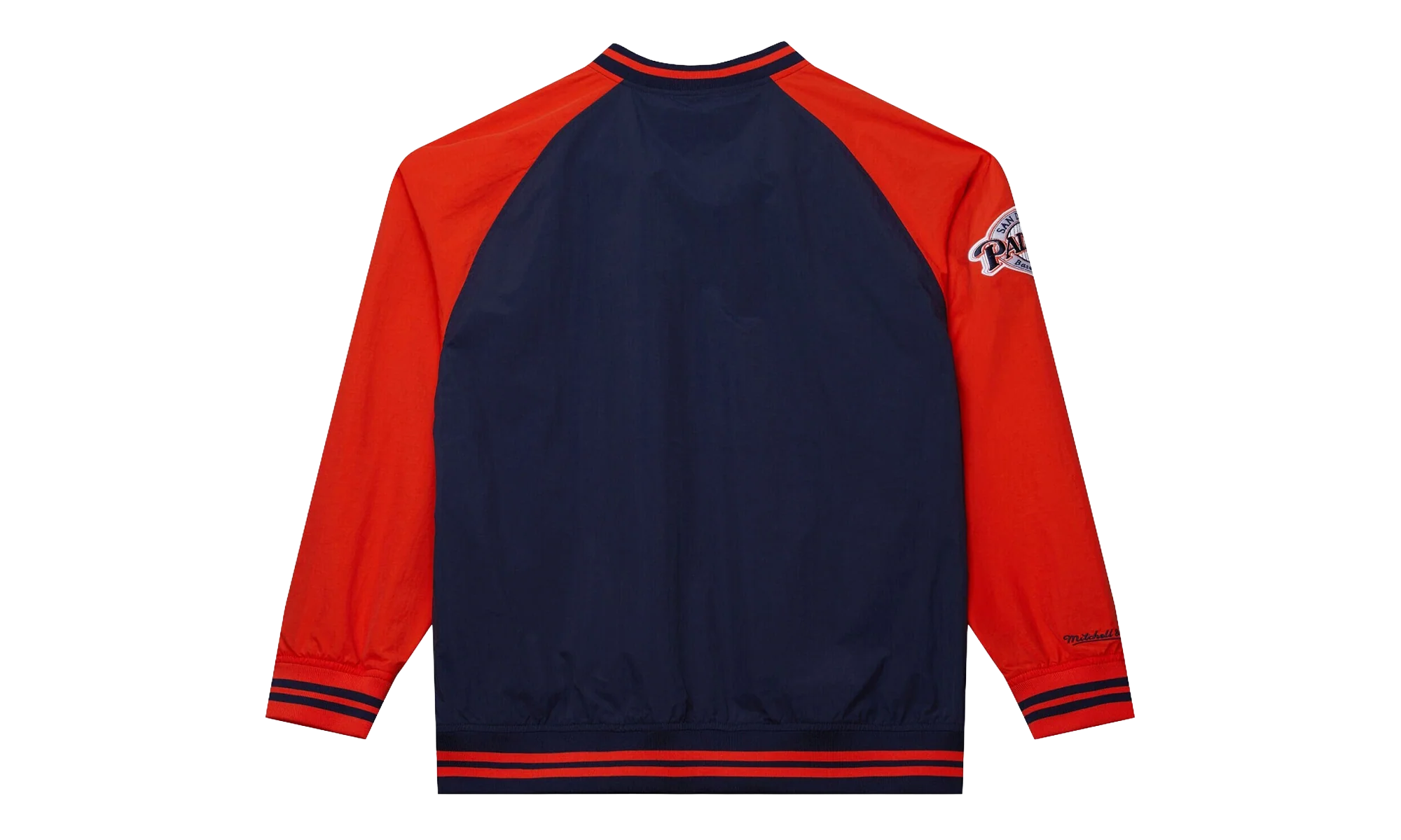 Nylon Pullover Jacket Vintage Logo "MLB Padres" JK9272 SDPNAVY - Image 2